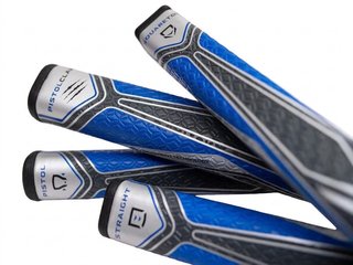 Lamkin Sink Fit PU Pistolclaw grip de putter, noir/bleu