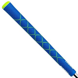 Lamkin SINKFIT Rubber Skinny Pistol grip de putter, bleu/vert