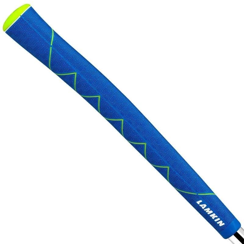 Lamkin SINKFIT Rubber Skinny Pistol grip de putter, bleu/vert