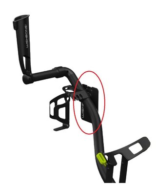 Wishbone NEO Scorecard holder, accessoire de chariot, noir