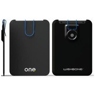Wishbone NEO Scorecard holder, accessoire de chariot, noir