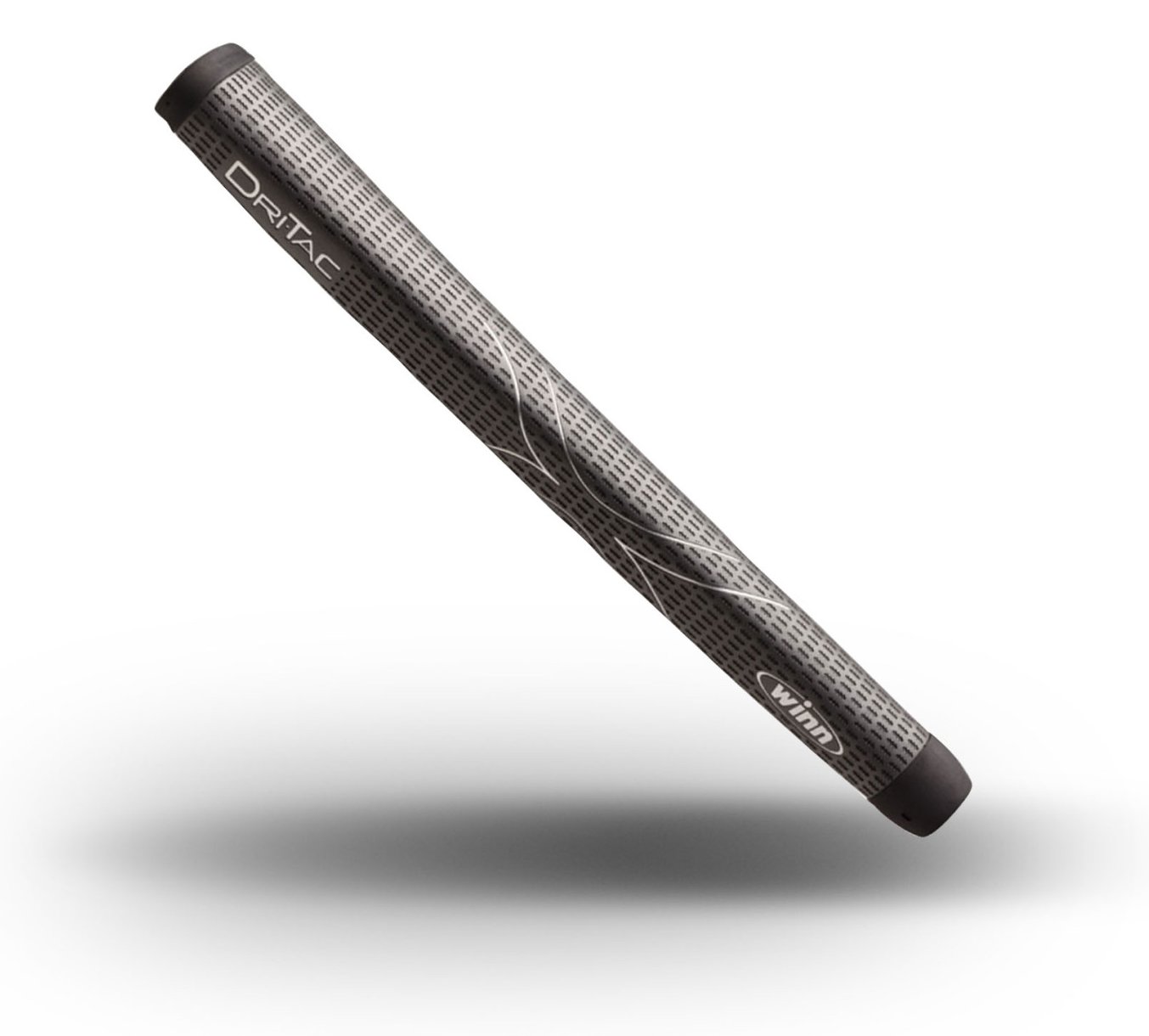 Winn Dri-Tac Medallist Pistol grip de putter, gris foncé
