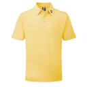 FootJoy Stretch Pique Solid polo homme, jaune