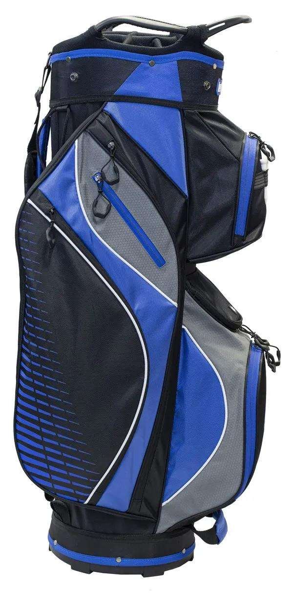 Longridge Deluxe Lite cart bag, bleu