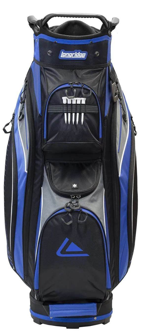 Longridge Deluxe Lite cart bag, bleu