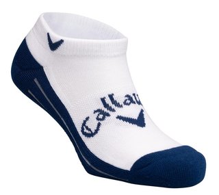Callaway Tour Opti-Dri Low Cut chaussettes homme, blanc/marine