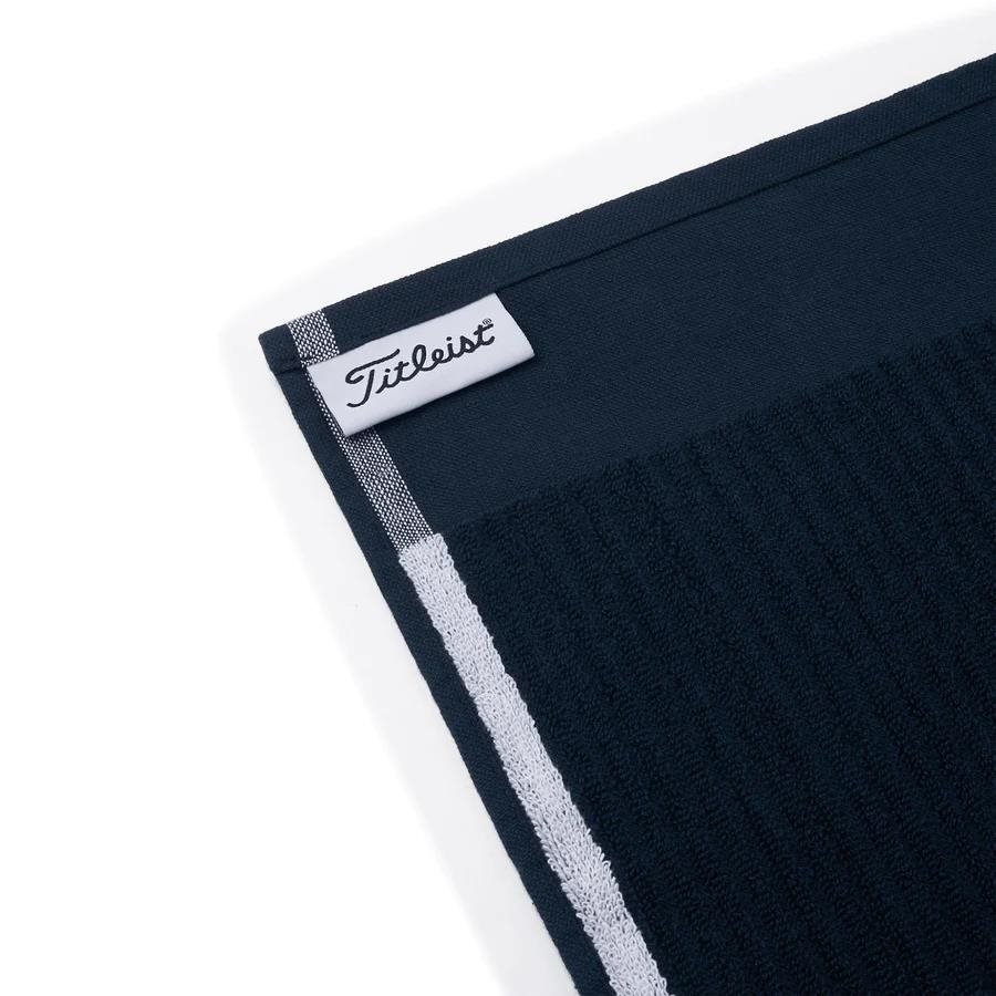 Titleist Players Terry serviette de golf marine/blanc