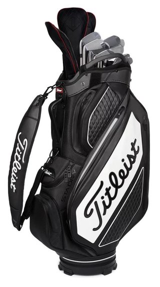 Titleist Tour Series Premium Stadry sac de chariot, noir/blanc
