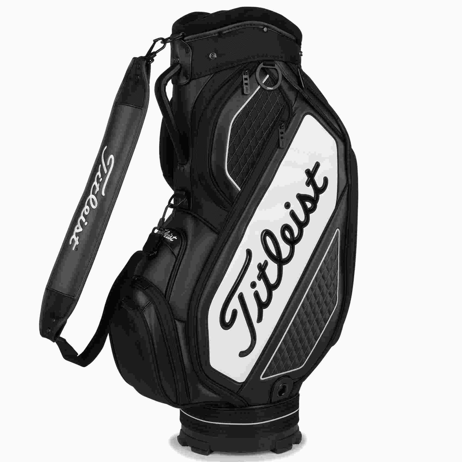 Titleist Tour Series Midsize cart bag, noir/blanc