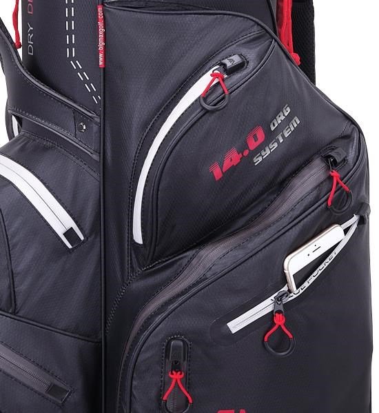 Big Max Dri Lite Silencio 2 Organizer sac de chariot, noir