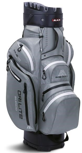 Big Max Dri Lite Silencio 2 Organizer sac de chariot, gris/noir
