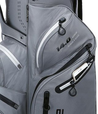 Big Max Dri Lite Silencio 2 Organizer sac de chariot, gris/noir