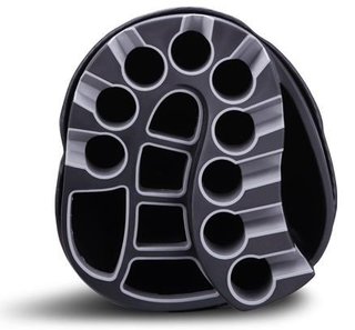 Big Max Dri Lite Silencio 2 Organizer sac de chariot, gris/noir