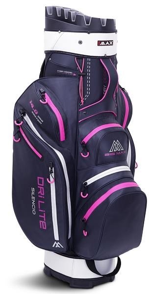 Big Max Dri Lite Silencio 2 Organizer sac de chariot, steel blue/silver/fuchsia