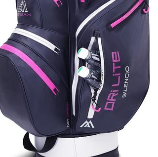 Big Max Dri Lite Silencio 2 Organizer sac de chariot, steel blue/silver/fuchsia