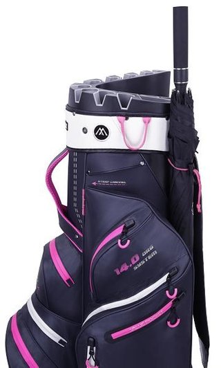 Big Max Dri Lite Silencio 2 Organizer sac de chariot, steel blue/silver/fuchsia