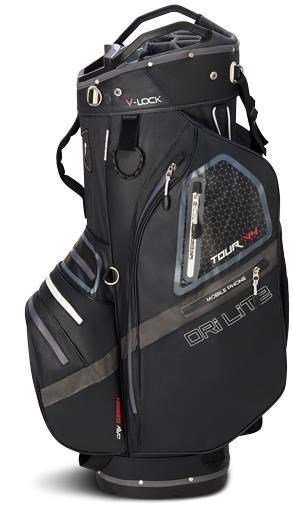 Big Max Dri Lite V-4 Organizer sac de chariot, noir