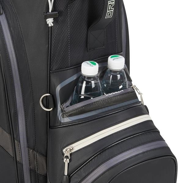 Big Max Dri Lite V-4 Organizer sac de chariot, noir