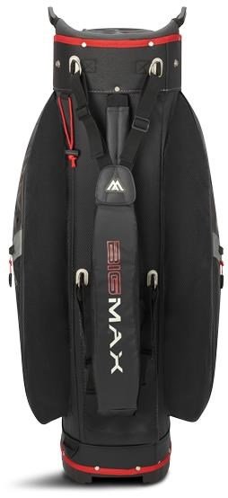 Big Max Dri Lite V-4 Organizer sac de chariot, charcoal/black/red