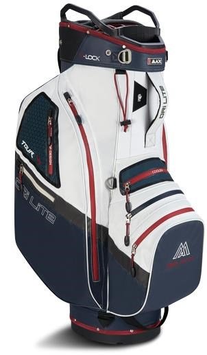 Big Max Dri Lite V-4 Organizer sac de chariot, blueberry/white/merlot