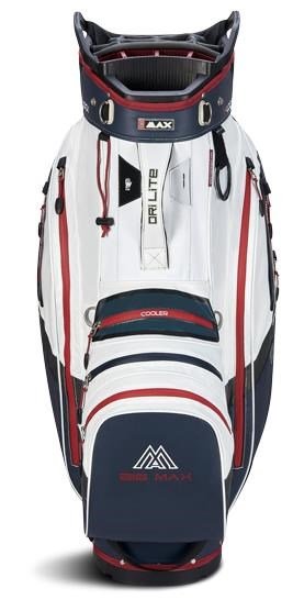 Big Max Dri Lite V-4 Organizer sac de chariot, blueberry/white/merlot