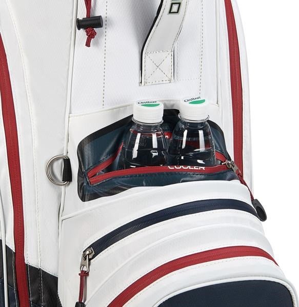 Big Max Dri Lite V-4 Organizer sac de chariot, blueberry/white/merlot