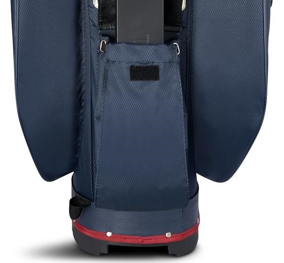 Big Max Dri Lite V-4 Organizer sac de chariot, blueberry/white/merlot
