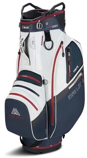 Big Max Dri Lite V-4 Organizer sac de chariot, blueberry/white/merlot