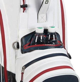 Big Max Dri Lite V-4 Organizer sac de chariot, blueberry/white/merlot