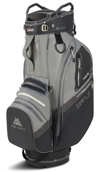 Big Max Dri Lite V-4 Organizer cart bag, gris/noir