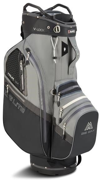 Big Max Dri Lite V-4 Organizer cart bag, gris/noir