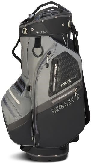 Big Max Dri Lite V-4 Organizer cart bag, gris/noir