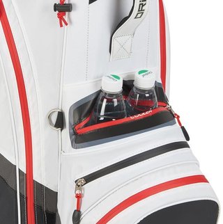 Big Max Dri Lite V-4 Organizer cart bag, noir/blanc/rouge