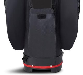Big Max Dri Lite V-4 Organizer cart bag, noir/blanc/rouge