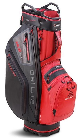 Big Max Dri Lite Tour cart bag, rouge/noir