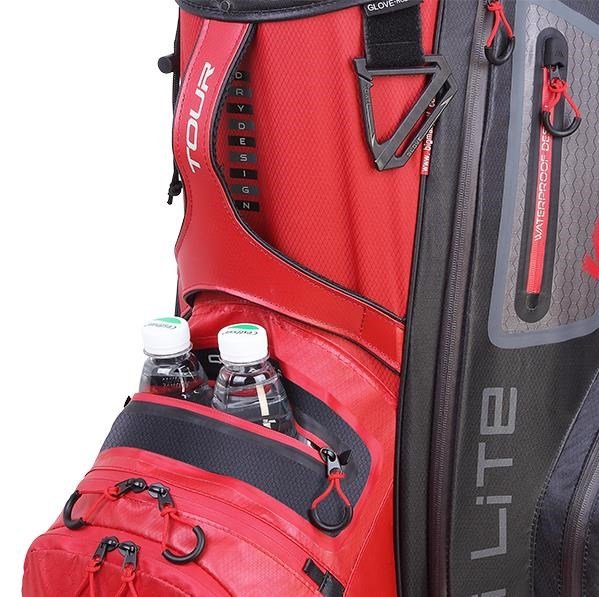 Big Max Dri Lite Tour cart bag, rouge/noir