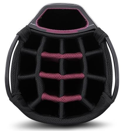 Big Max Dri Lite Tour cart bag, white/blueberry/merlot