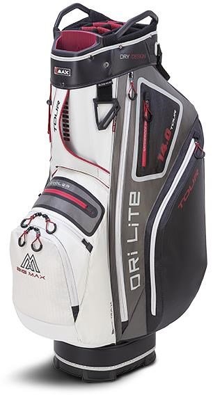 Big Max Dri Lite Tour sac de chariot, blanc/gris/noir/merlot
