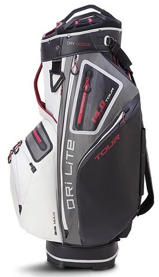 Big Max Dri Lite Tour sac de chariot, blanc/gris/noir/merlot