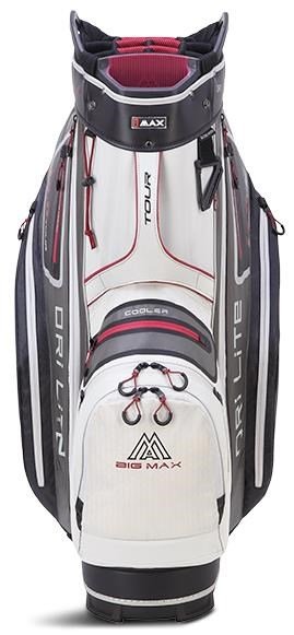 Big Max Dri Lite Tour sac de chariot, blanc/gris/noir/merlot
