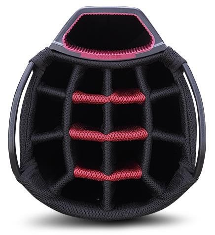 Big Max Dri Lite Tour sac de chariot, blanc/gris/noir/merlot