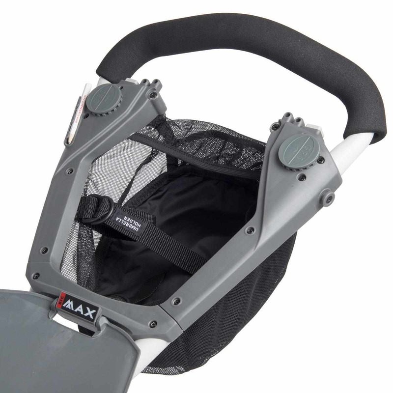 Big Max Blade Quattro chariot manuel, gris-charbon