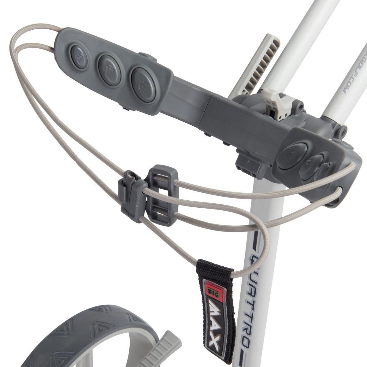 Big Max Blade Quattro chariot manuel, gris-charbon