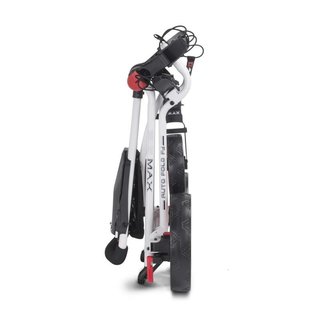 Big Max Autofold FF chariot de golf manuel, blanc/rouge