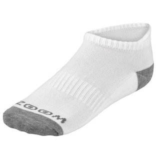 Zoom Ankle chaussettes homme, blanc/argent