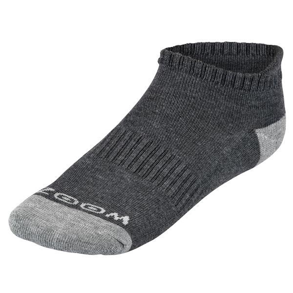 Zoom Ankle chaussettes femmes (3 paires), charbon/argent