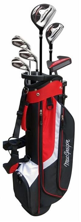 MacGregor CG3000 demi-set de golf homme, graphite, stand bag