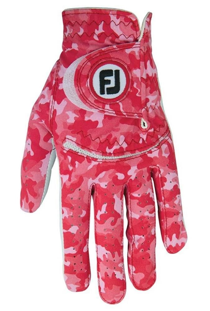 FootJoy Spectrum gant de golf femme, rouge camouflage