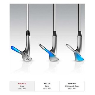 Titleist SM9 Tour Chrome wedge femme, graphite