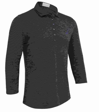 Callaway 3/4-Sleeve Swing Tech polo femme, peacoat